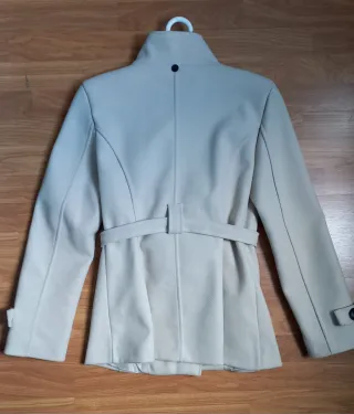 Chaquetón Abrigo mujer beige nuevo