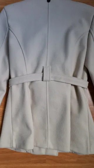 Chaquetón Abrigo mujer beige nuevo