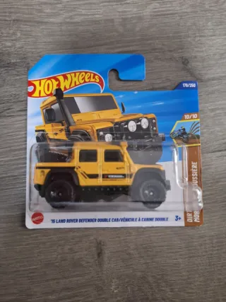 Hot Wheels 15 Land Rover Defender Doble Cab