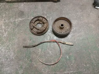 Tambor de freno y cable