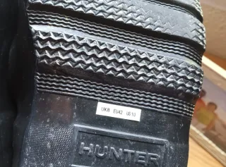 Botas Hunter Negras Talla [insertar talla]