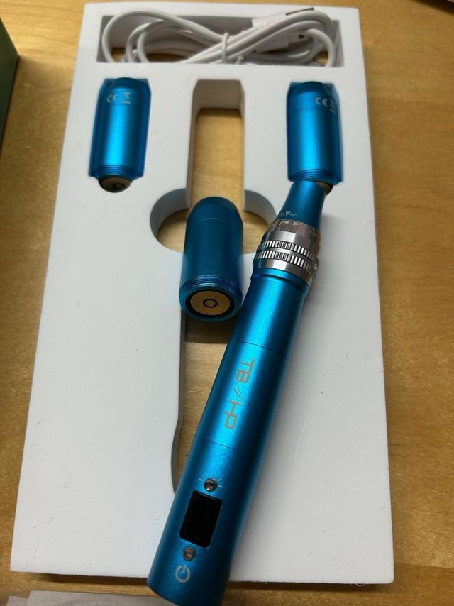 TBPHP P20RL eléctrico Derma pen 8 niveles pantalla