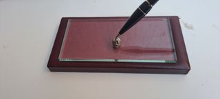 Stiloforo da scrivania con penna Refo