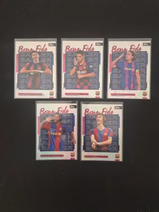 Lote Holo Bona Fide Baller Barcelona Topps 25-26