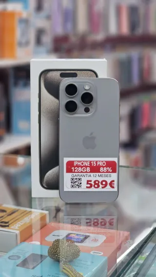 iPhone 15 Pro 128GB Gris