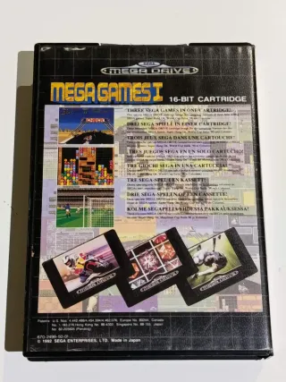 Lote 2 Giochi Mega Drive Il Re Leone e Mega Games I