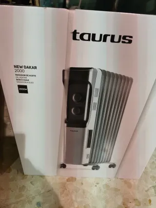 Estufa de aceite Taurus Dakar 2000w tlf 651056819