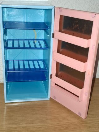 Nevera y accesorios cocinita Palau Toys años 80