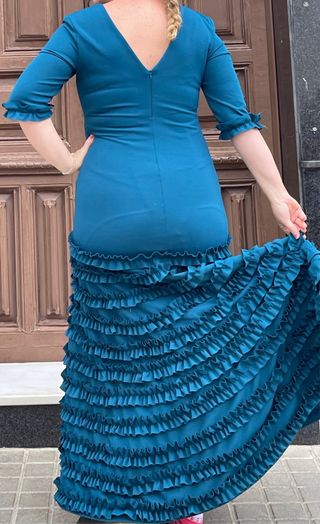 Traje de Flamenca Talla 40-46 Elástico