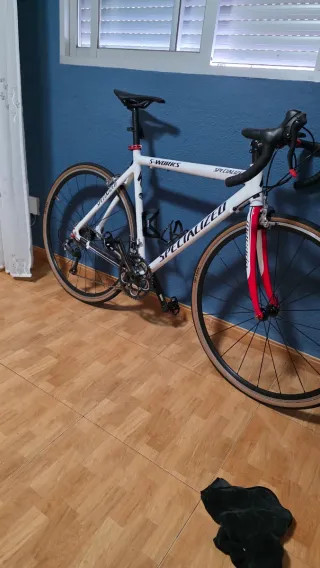 Bicicleta Specialized  Blanca