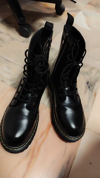 Botas militares negras talla 41
