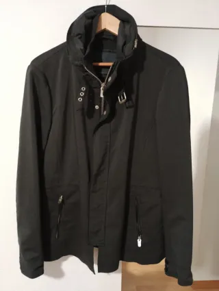 Chaqueta Zara Hombre Negra