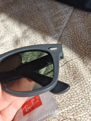Ray-Ban Wayfarer Grigio Opaco