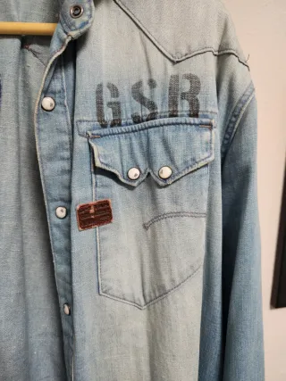 Sobrecamisa Vaquera Raw