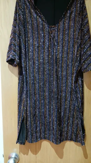 Blusa fiesta lentejuelas