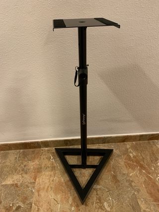 Soporte para altavoces negro