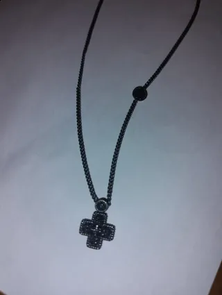 Collana Rebecca Bronzo nero Zirconi B14KNN06