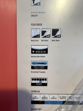 Tavola Snowboard Firefly