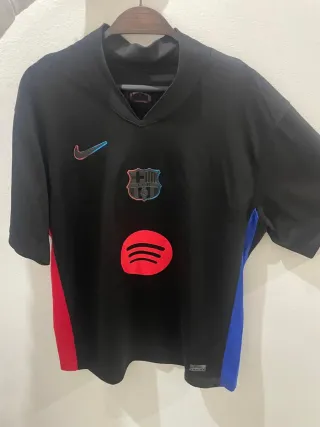 Camiseta FC Barcelona Nike Talla L Negra
