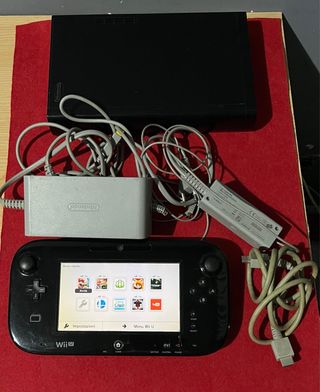 Nintendo Wii U Console Nera