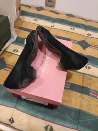 Manoletinas Doralatina Talla 38 Negras