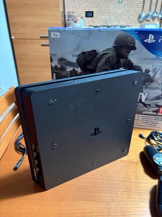 PS4 Slim 1TB Call of Duty WWII Bundle