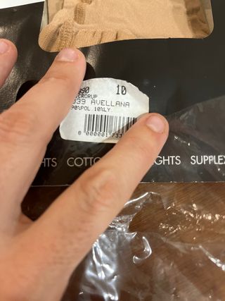 Medias danza Intermezzo avellana talla 10 130-148