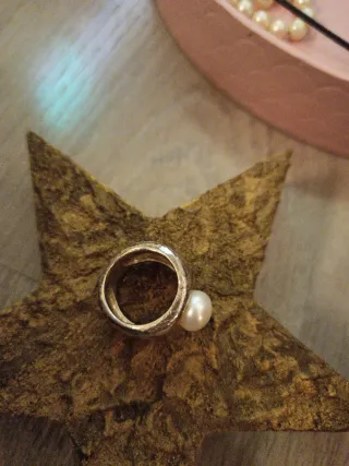 Anillo Tous Plata Perla