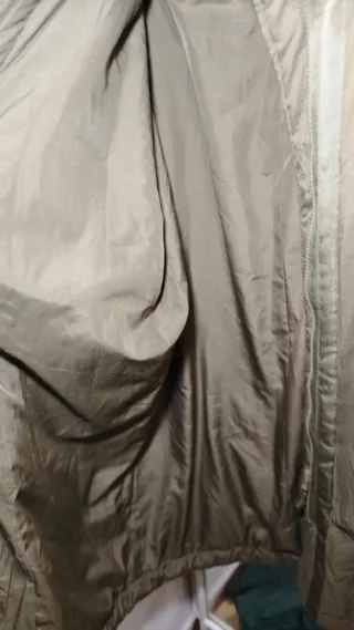 Zara Gabardina Acolchada Verde Oliva