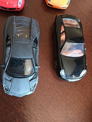 Set 8 Macchinine Sportive Metallo Bambino