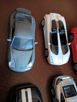 Set 8 Macchinine Sportive Metallo Bambino