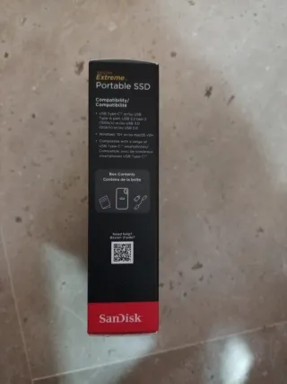 Disco duro externo portable 4TB.