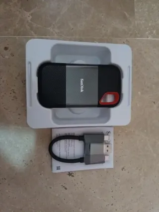 Disco duro externo portable 4TB.