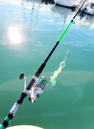 Equipo pesca currican, JIGGING, Fondeo, Spinning