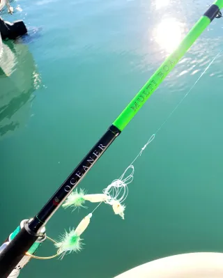 Equipo pesca currican, JIGGING, Fondeo, Spinning