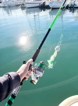 Equipo pesca currican, JIGGING, Fondeo, Spinning