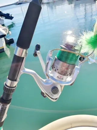 Equipo pesca currican, JIGGING, Fondeo, Spinning