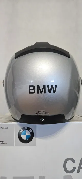 Casco BMW Moto Plata