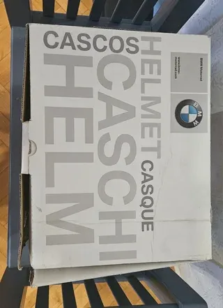 Casco BMW Moto Plata