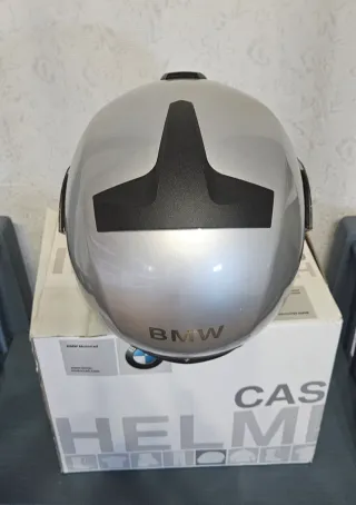 Casco BMW Moto Plata