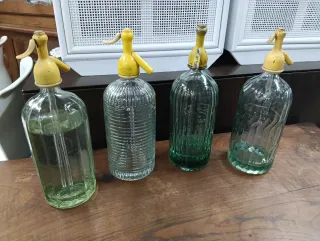 Sifones antiguos años 50 (Set de 4).. 20€ unidad