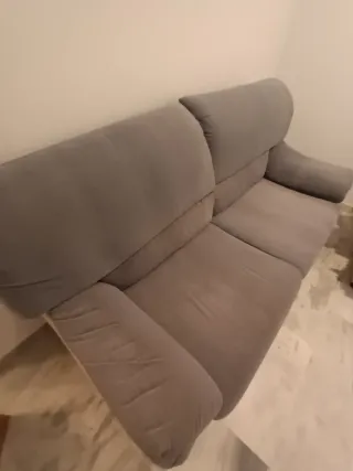 Sofás de 2 y 3 plazas gris.  NO SE HACE ENVIO.