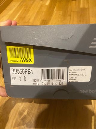 New Balance 550 Blancas