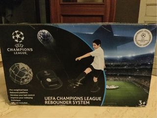 Plataforma reboteadora de futbol