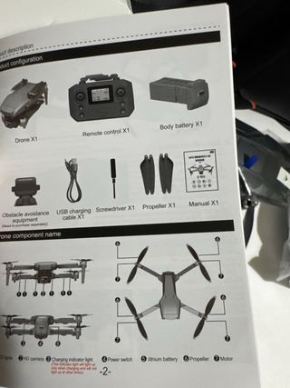 Dron L600 PRO MAX Negro