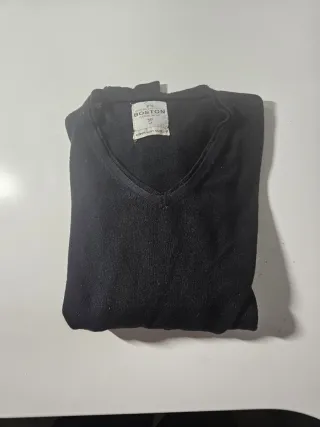 Jersey Boston Algodón Negro Talla M