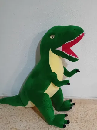 Peluche Dinosaurio Verde Grande