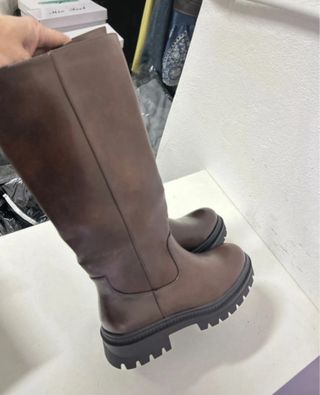 Stivali donna marrone tg 40 nuovi