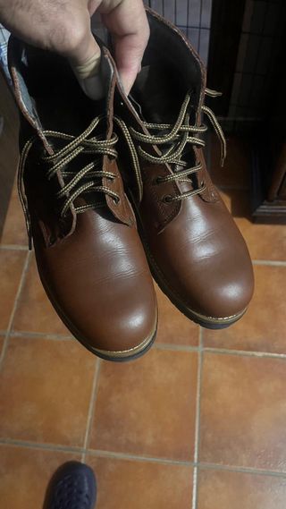 Botas Campista Piel Marrones