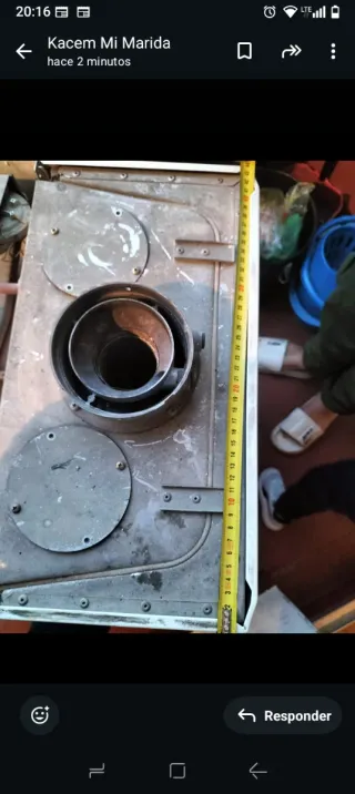 Calentador de gas buen estado